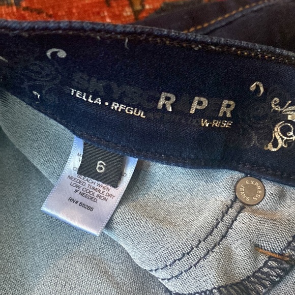 Dark blue Express jeans - Picture 4 of 15